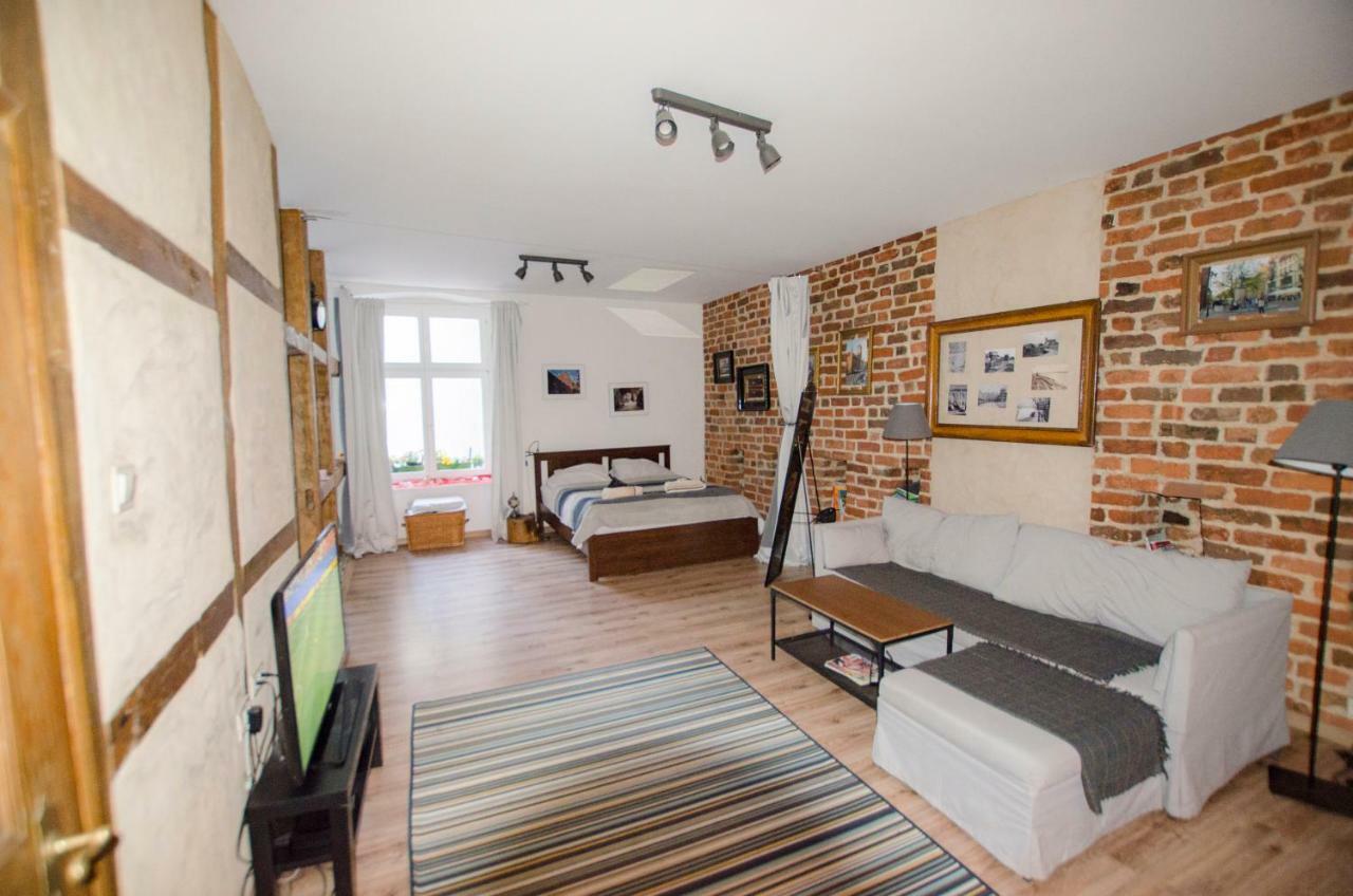 Apartament Gra - Gothic House Stary Toruń Dış mekan fotoğraf